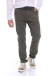 PANTALON CHINO PEKIN COLOR VERDE MILITAR