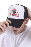 GORRA TRUCKER PANTHER NEGRO BLANCO