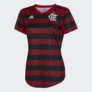 Camisa Cr Flamengo Rubro-Negra 19/20 Feminina DW3921