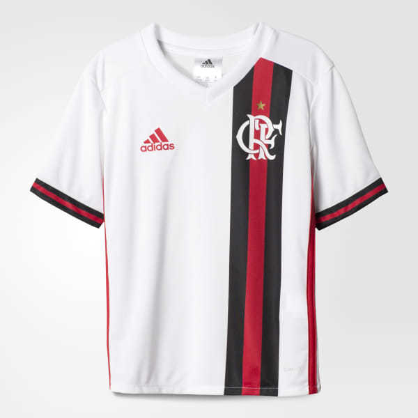 Camisa Flamengo Infantil Branca 2017 s/ Caixa 2017