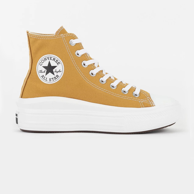 Tênis Converse Chuck Taylor All Star Move Hi Monochrome Dark Preto