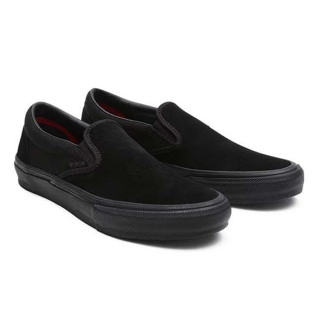 Tênis de Skate Slip On Preto