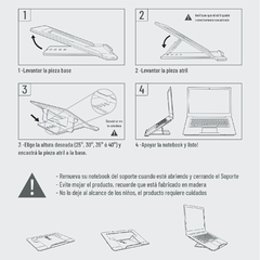 Soporte Notebook Regulable - Sumapack