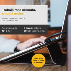 FlipBook 15" - Soporte Notebook Diseño Portátil y Plegable en internet