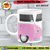 Caneca Kombi Corujinha Rosa na internet