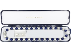 Perla de Mallorca Blanco/Azul 2 piezas - comprar online