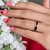 Set alianzas de boda 4mm - oro rosa 18kt y madera de ébano - SETSER en internet