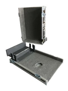 Road Case Para Mesa Midas M32R (rack) com cablebox e rodas - comprar online