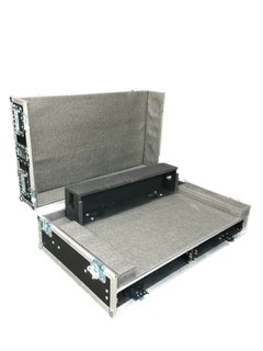 Case Para Mesa Ls932 + 4u com rodas e cablebox na internet