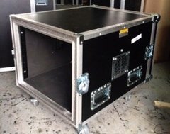 Case Rack 8u Com Amortecimento E Rodas