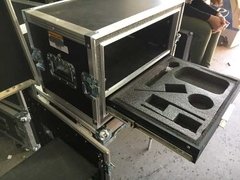 Road Case Rack 6u + Gaveta Com Amortecimento