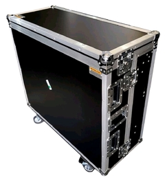 Case Para Yamaha Tf5 + 2u Rack + Gaveta Com Rodas