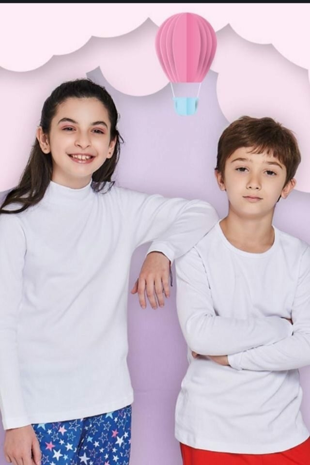 CAMISETA NINOS ESCOTE REDONDO POLIDON G8 5556
