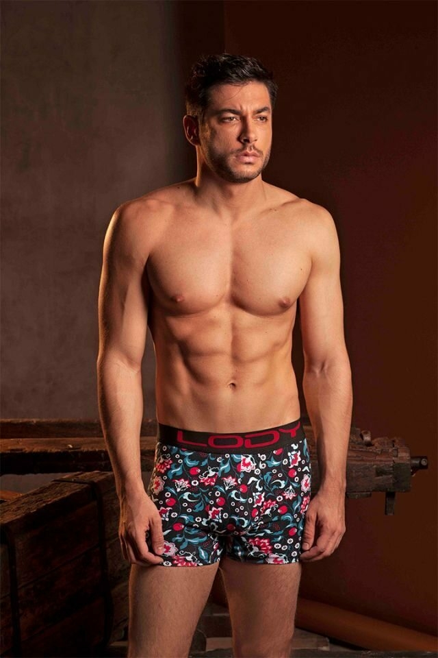 LODY BOXER ALGODON LYCRA ESTAMPADO ORNAMENTAL A9 926