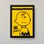 Charlie Brown "Snoopy" - Poster Decorativo