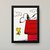 Snoopy #2 - Poster Decorativo - Dekoora - Decoração Kids & Home