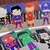 Mega Kit Super Heróis {fundo cidade color} - Placas decorativas na internet