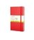Cuaderno liso rojo pocket Moleskine