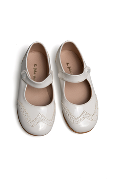 Zapato 203 - charol blanco - comprar online