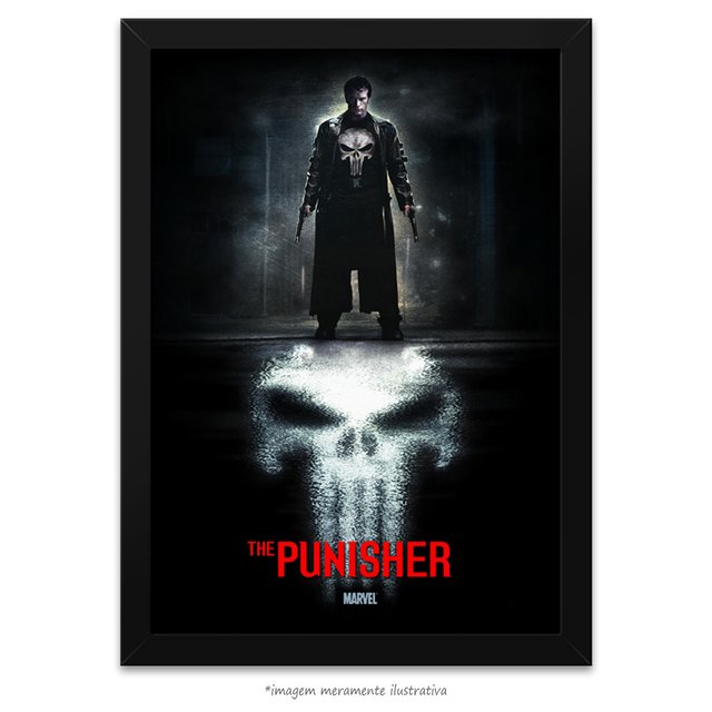 Quadro e poster Justiceiro - The Punisher - Quadrorama