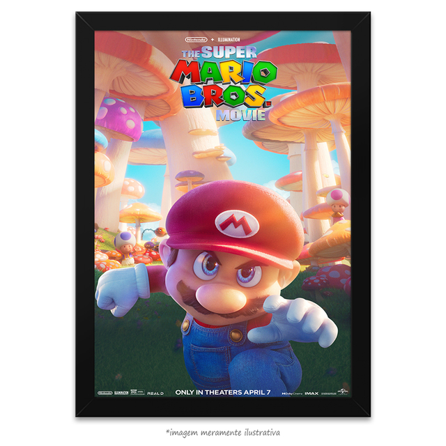 Poster Super Mario Bros. - O Filme, no QueroPosters.com