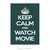 Poster Keep Calm And Watch Movie - QueroPosters.com