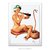 Poster Pin-up Girl: Charming - comprar online