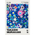 Quadro Takashi Murakami Multicolor Flores Azuis - comprar online