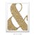 Poster Ampersand Glitter na internet