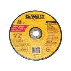 Disco Abrasivo Desbaste 7 X 1/4 X 7/8 DW82701 Dewalt