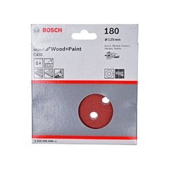 Discos Lixa velcro 5" 125mm Grão 180 Expert Wood Paint Bosch - comprar online