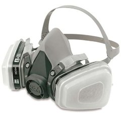 Kit Respirador Máscara p/ Serviços Gerais 6200 Completo Filtros Retentor 3M - comprar online