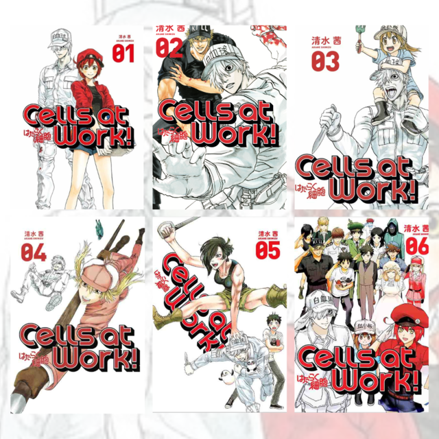 MANGÁ CELLS AT WORK VOL 6 - LACRADO - Sacred Toy