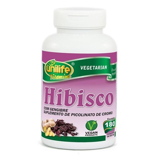 Hibisco com Gengibre - 500mg (Unilife) - comprar online