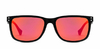 LENTES DE SOL RUSTY CALLED MBLK R RED POL