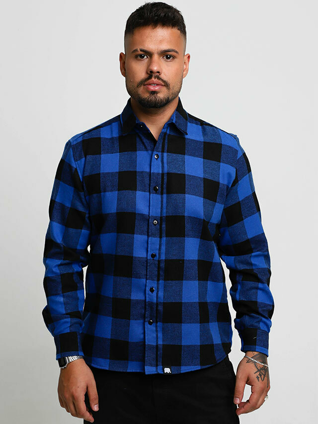 Camisa Xadrez Flanela - Phiphi Camisaria