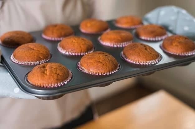 Molde Antiadherente Teflon Muffins X12 Cupcakes Horno