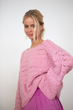 SWEATER COLISEO MOHAIR HAND MADE - comprar online