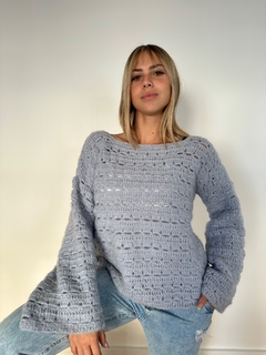 SWEATER COLISEO MOHAIR HAND MADE - milanasweaters