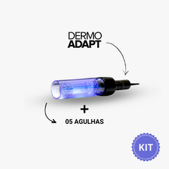 Kit DermoAdapt 2 em 1 + 05 Agulhas Nano