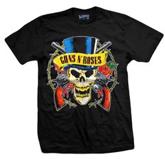 Remera GUNS AND ROSES SKULL AND GALLEY