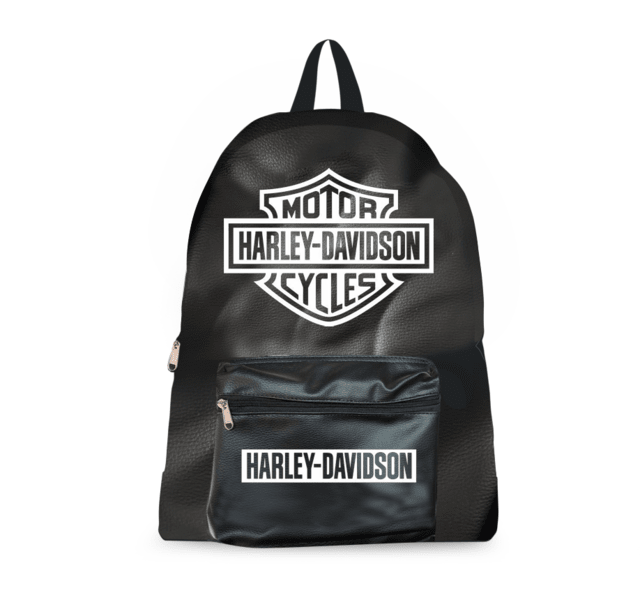 MOCHILA CUERO PU - HARLEY DAVIDSON