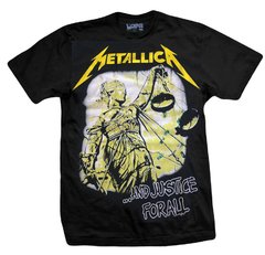 Remera METALLICA AND JUSTICE FOR ALL