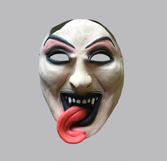 Máscara Mujer lengua