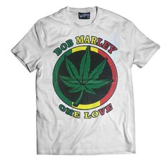 Remera BOB MARLEY ONE LOVE BLANCA