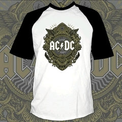 Remera Ac Dc combinada - Break It All