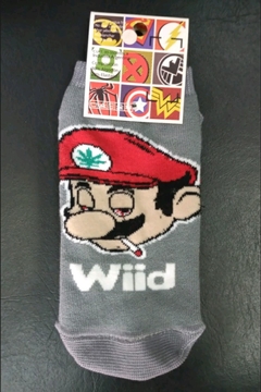 Medias Mario Bros - fumado 