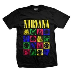 Remera NIRVANA GRID