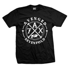 Remera AVENGED SEVENFOLD BONES CIRCLE