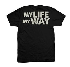 Remera AGNOSTICS FRONT MY LIFE Y WAY MY DESTINY - comprar online